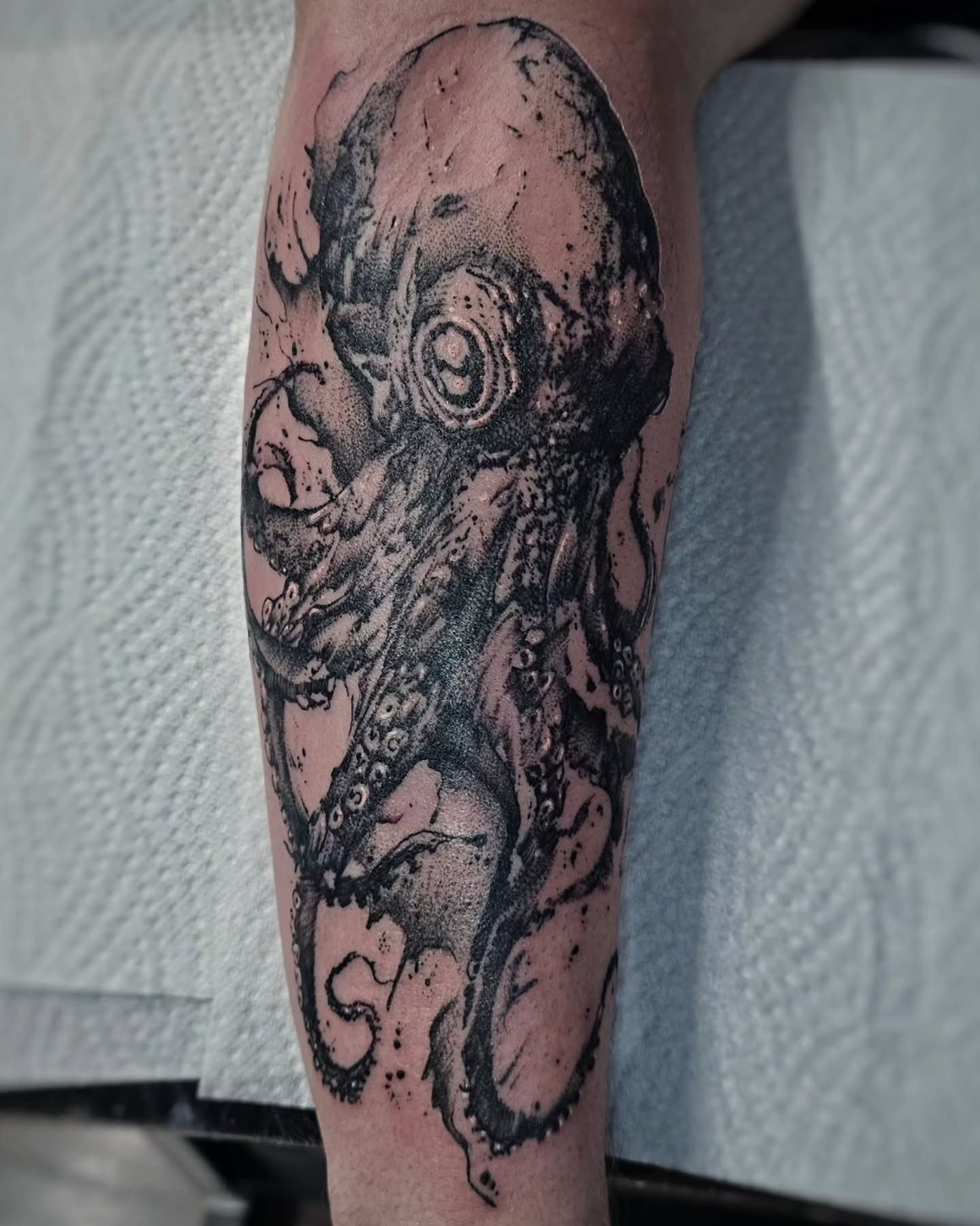Animals tattoo work