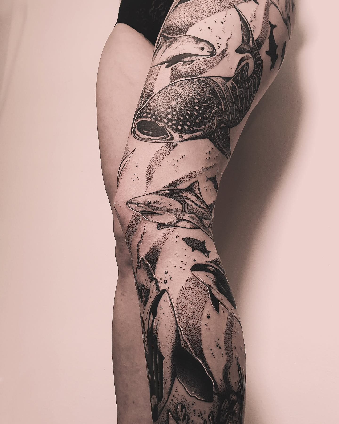 Animals tattoo work 9