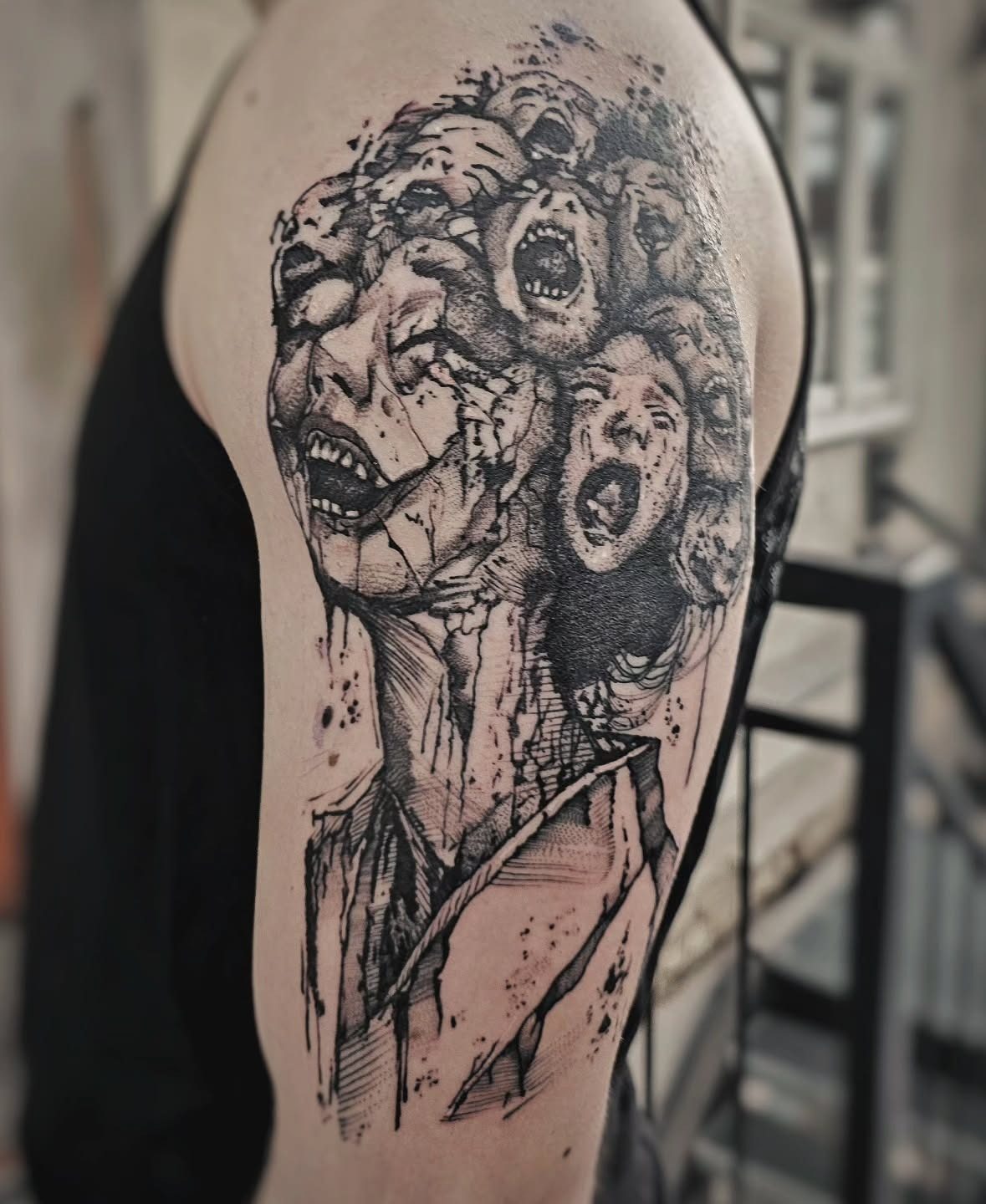 Dark tattoo work 6