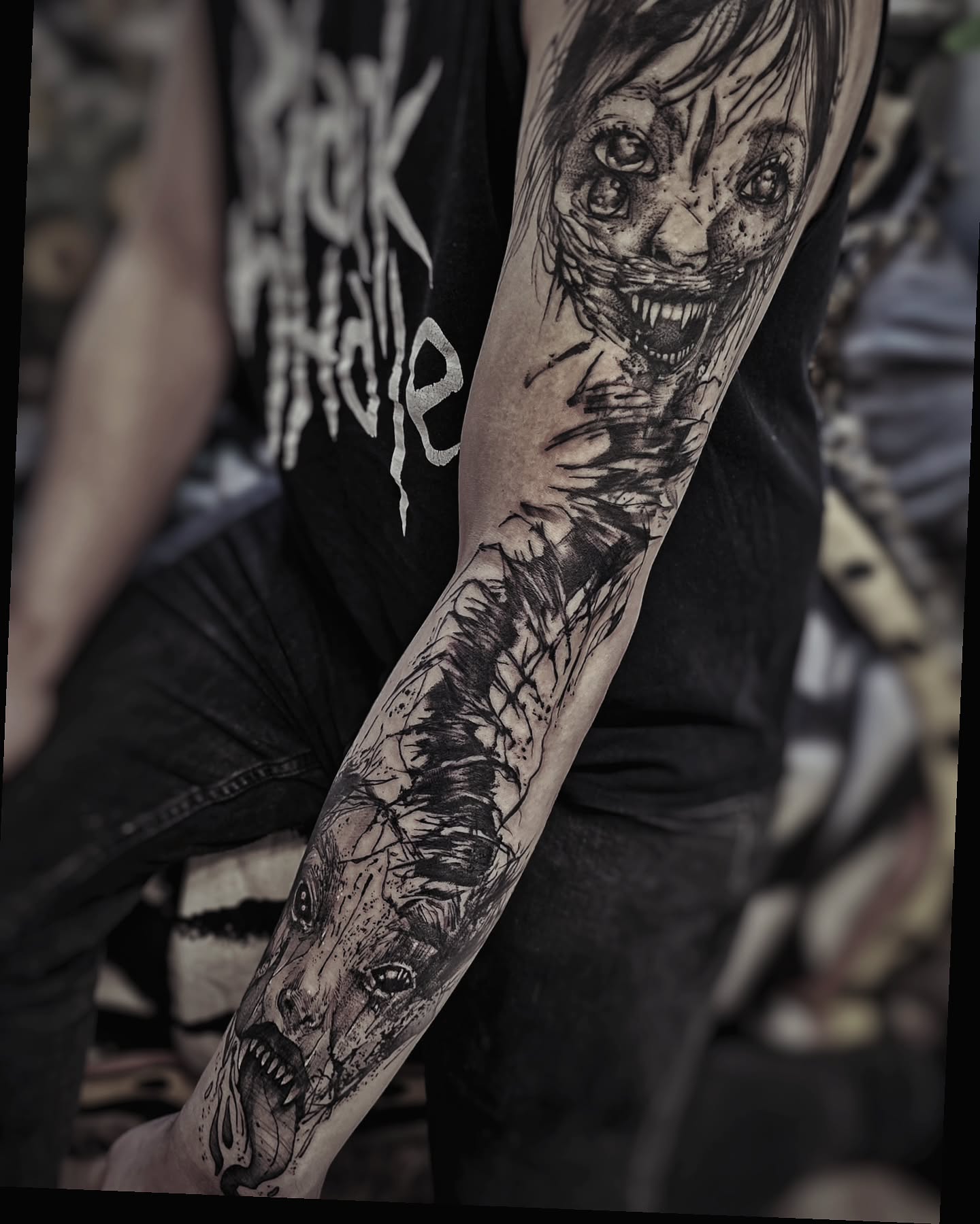 Dark tattoo work 13