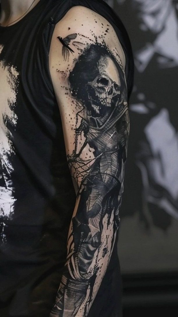 Dark tattoo work 16