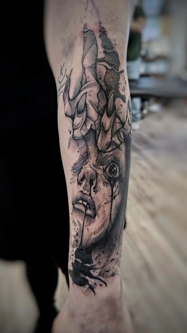 Dark tattoo work 17