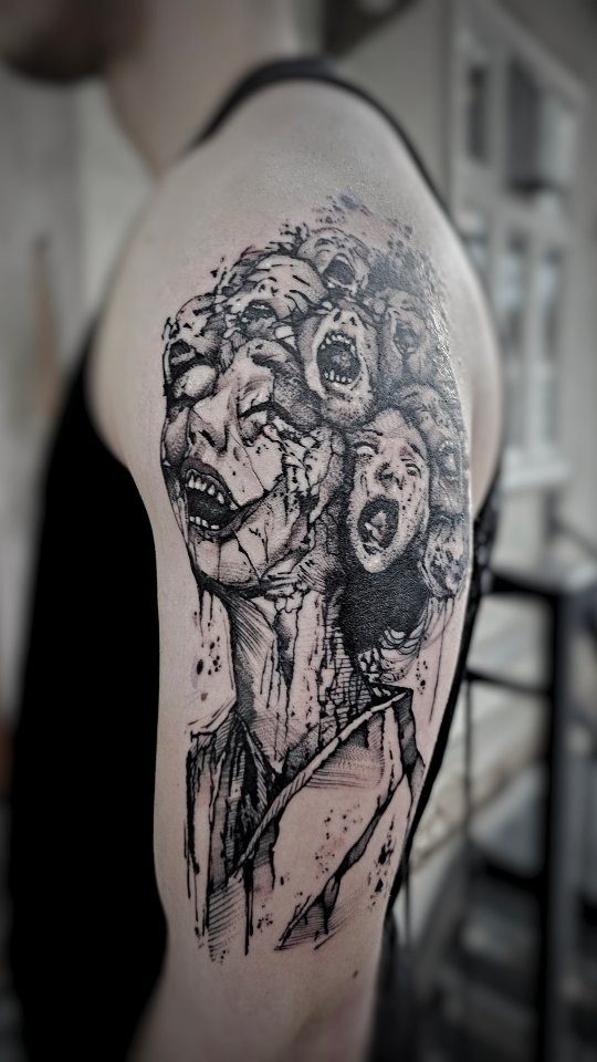 Dark tattoo work 20
