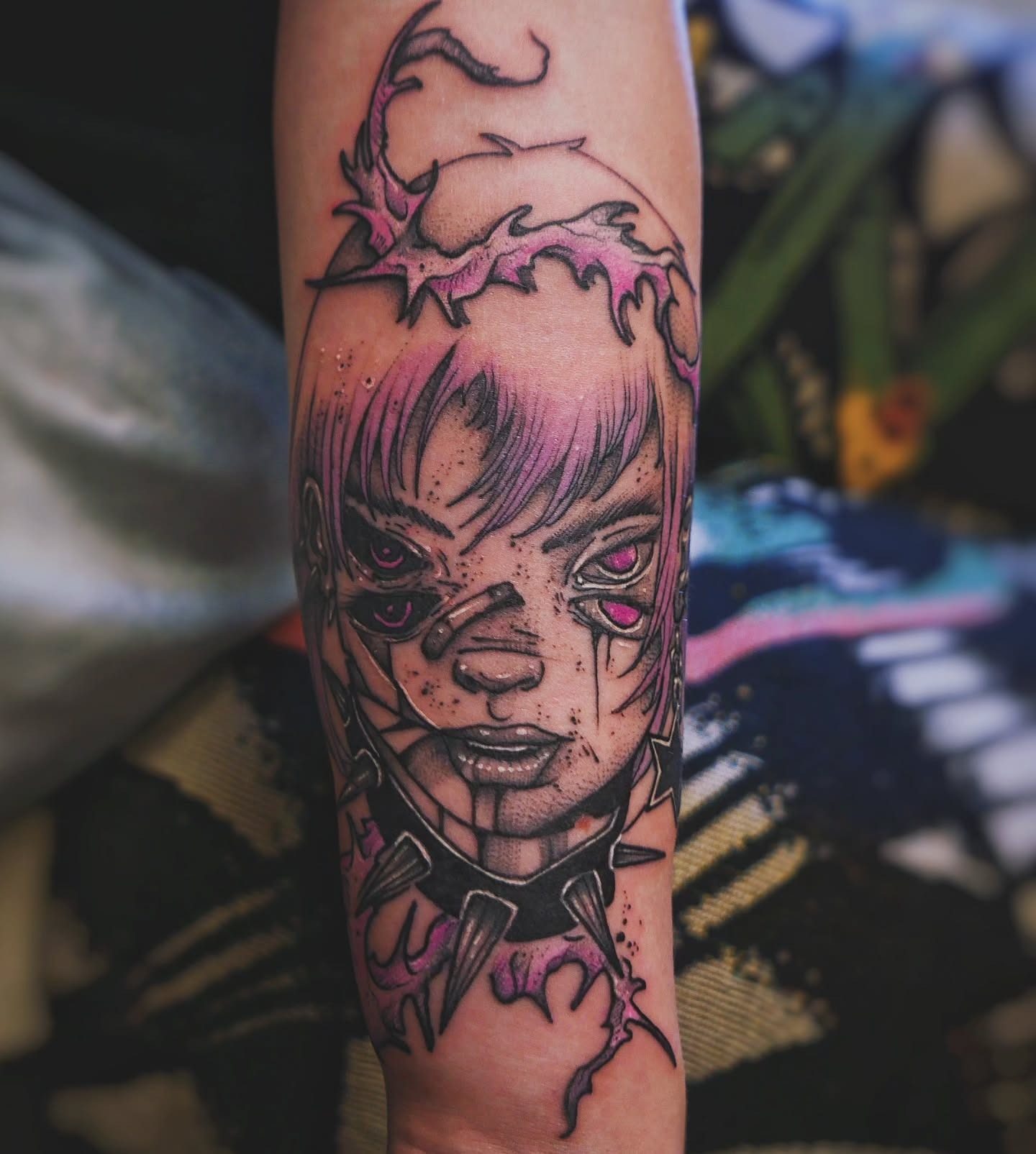 Futurism tattoo work 2
