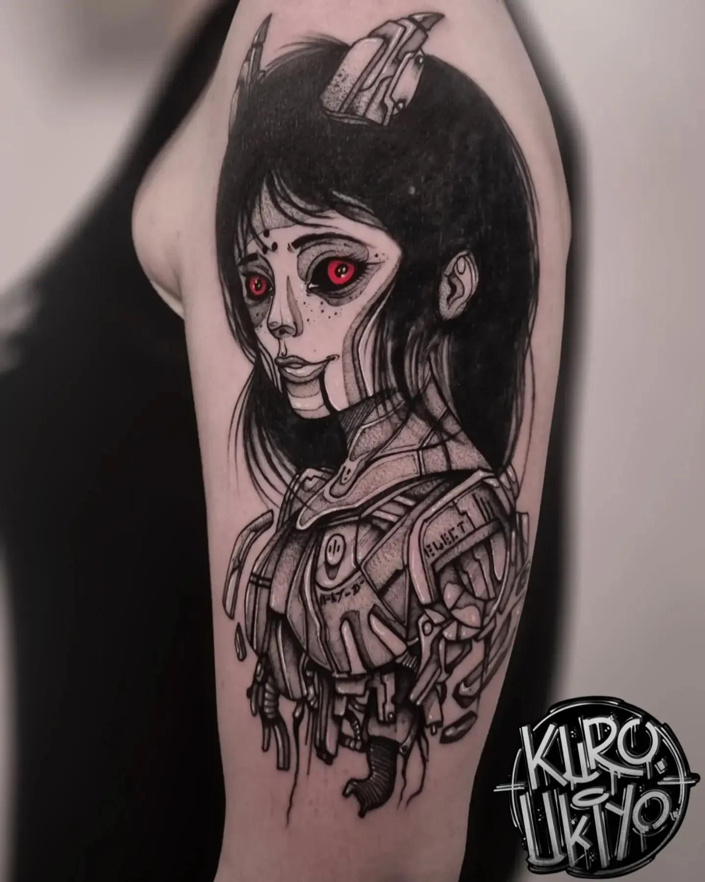 Futurism tattoo work 4