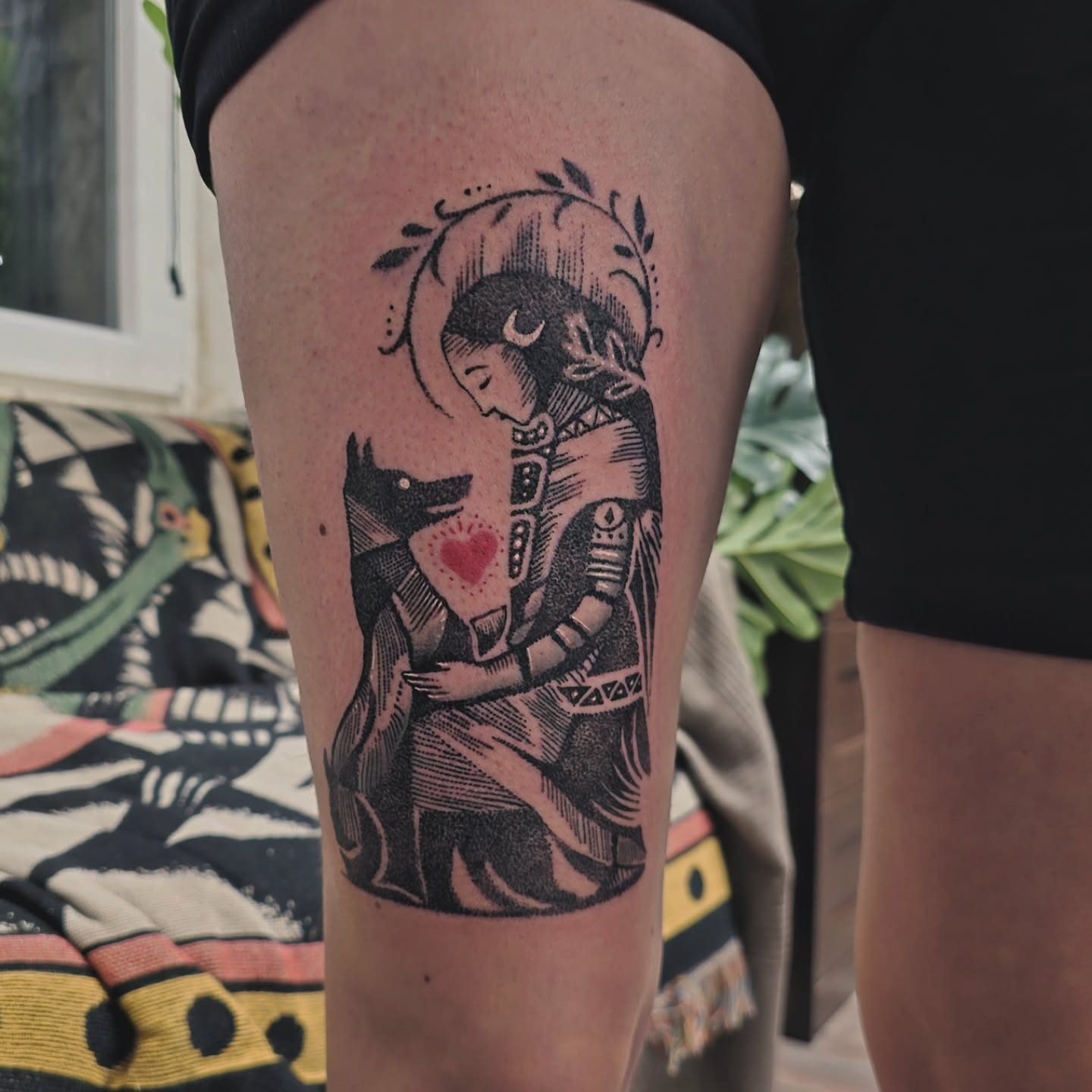 Shadows tattoo work 4