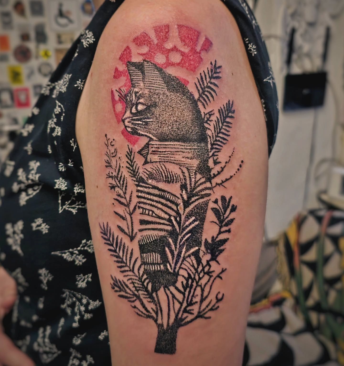 Shadows tattoo work 5