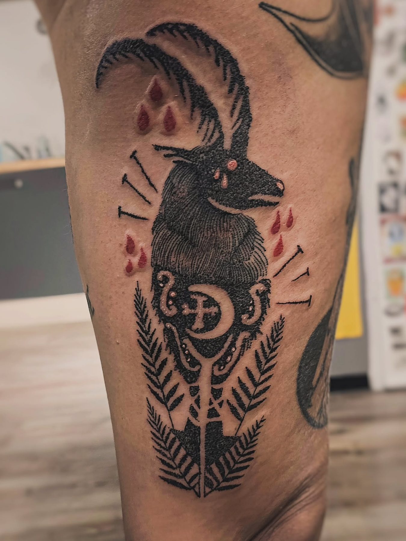 Shadows tattoo work 9